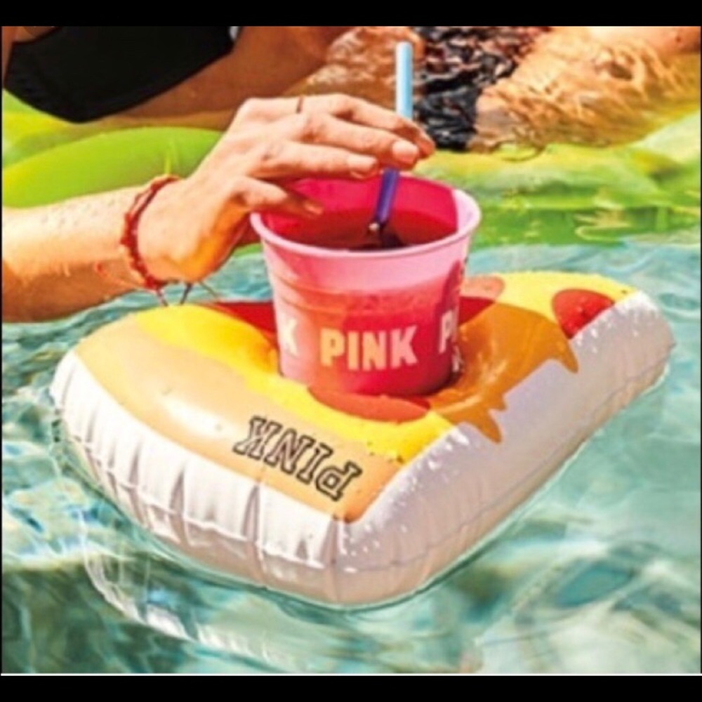 pink cup floaty